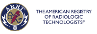 The logo of ARRT, featuring the acronym 'ARRT' and the full name 'The American Registry of Radiologic Technologists', symbolizing its role in certifying and registering radiologic technologists.