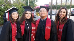 Graduates from CBD College.