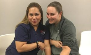 CBD College Blood Drive - June 15th, 2017. Students, faculty, and staff gather in the Auditorium to donate blood.