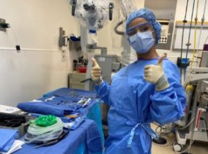 Portrait of Naira Yengibaryan, a student in the Surgical Technology Program at CBD College.