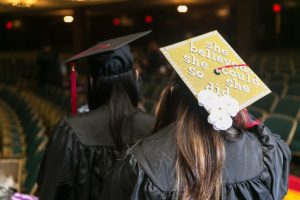 Announcement banner for the 2017 Summer Graduation ceremony at CBD College.