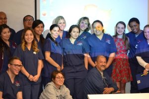 CBD College partners with Beating Hearts Foundation: Group photo of participants from both organizations.