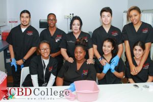 Group of students from CBD College's Occupational Therapy Assistant Program.