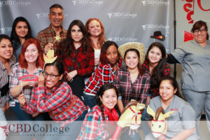 Group of students posing in Western attire to celebrate Student Appreciation Week.