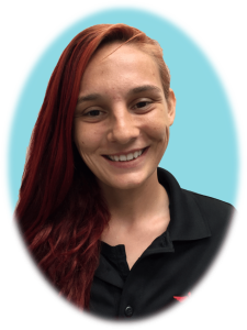 Photograph of Ashley Hazelton, Physical Therapy Assistant.