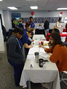 career services hosts job fair