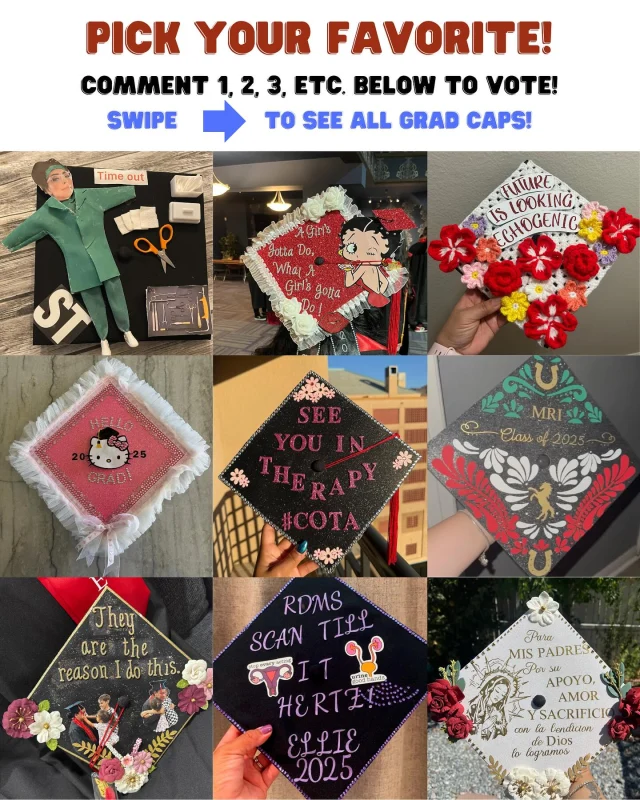 It’s time to cast your vote! 🗳️✨Check out each amazing grad cap design, pick your favorite, and drop the number in the comments.Your votes decide who takes home the win! 🎓Stay tuned for part 2!#CBDCollege #GraduationSeason #GradCapDesign