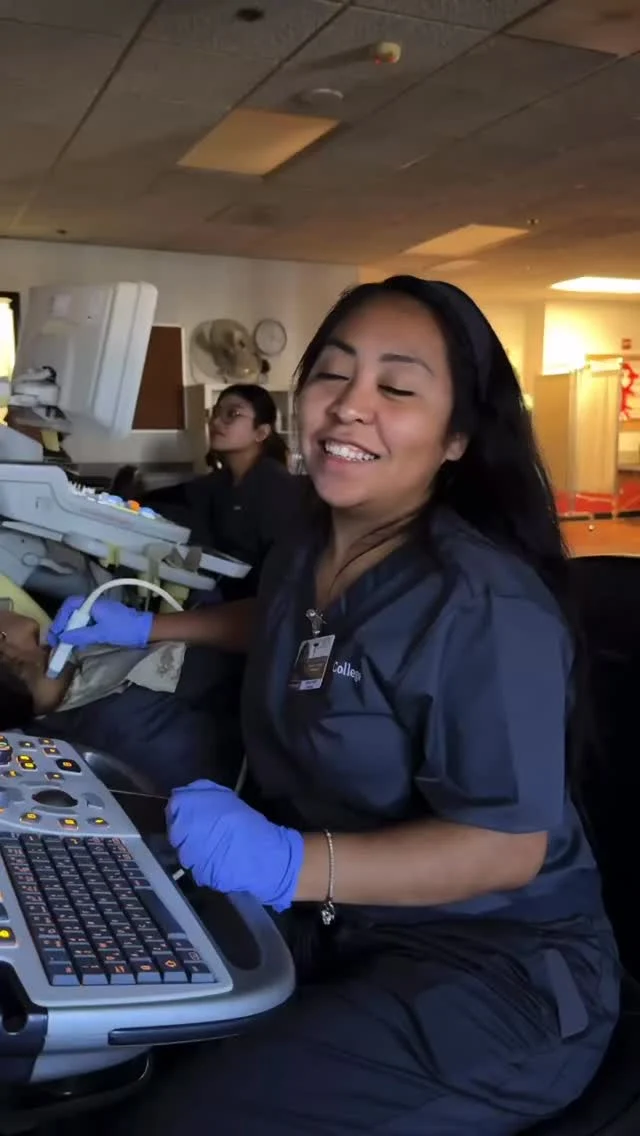 Pushing buttons, twisting knobs, adjusting angles—and unlocking a whole new language.DMS students just met their first ultrasound machine, and it’s a Radiology Week rite of passage. 🌀📡#RadiologyWeek #DMS #UltrasoundTraining